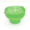 Kitchen Microwave Popcorn Bowl Bucket Silicone DIY Red Popcorn Maker with Lid Chips Fruit Dish High Quality  Easy Tools