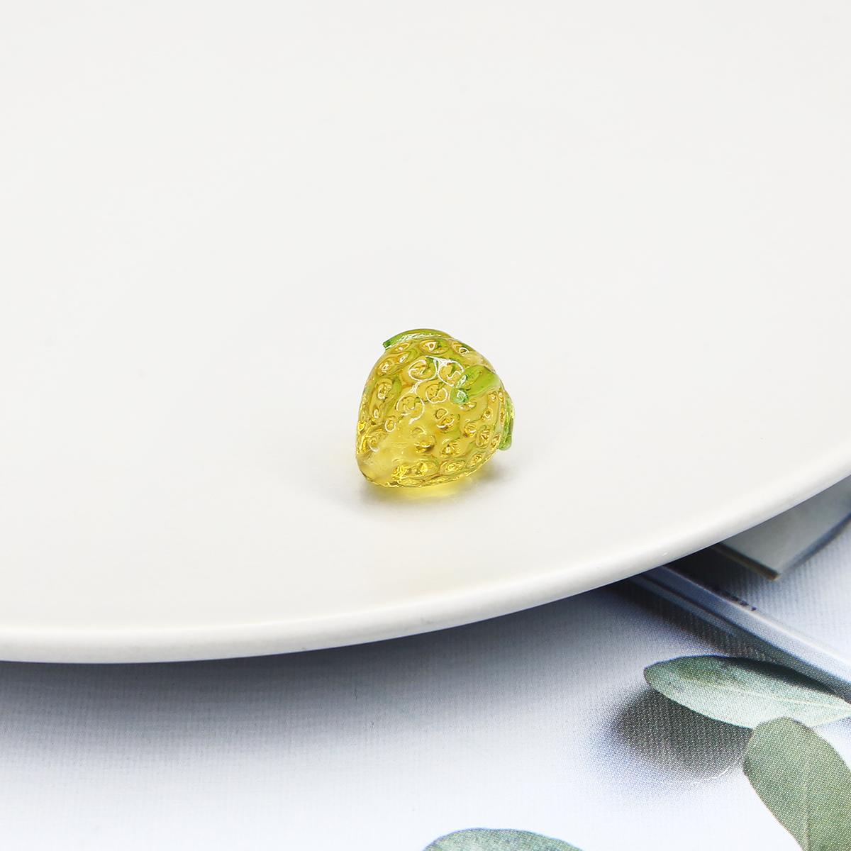 

1 шт. 15x13 мм, хрустальные бусины с клубничной глазурью AB, разноцветные стеклянные бусины для изготовления ювелирных изделий, браслет ручной работы «сделай сам»