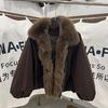 European Winter New Fox Big Fur Collar White Duck Down Jacket Women's Short Loose Thickened Parker Jacket