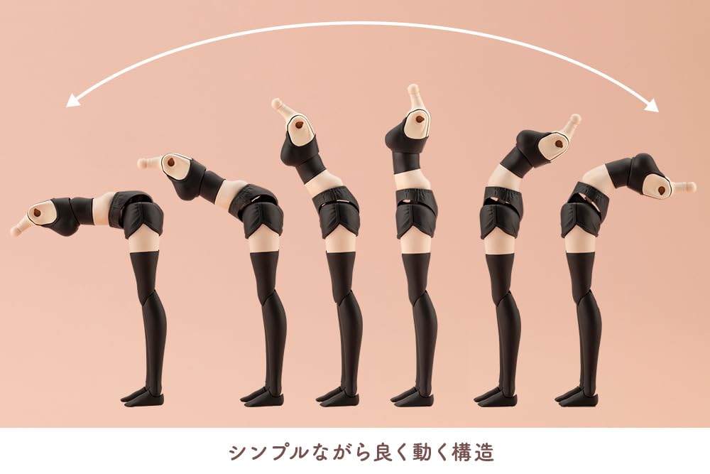 Kotobukiya Sousai Shojo Teien Dress-Up Body [M] Color C Ver. 1/10 Scale Plastic Model, Approximately 134mm Tall