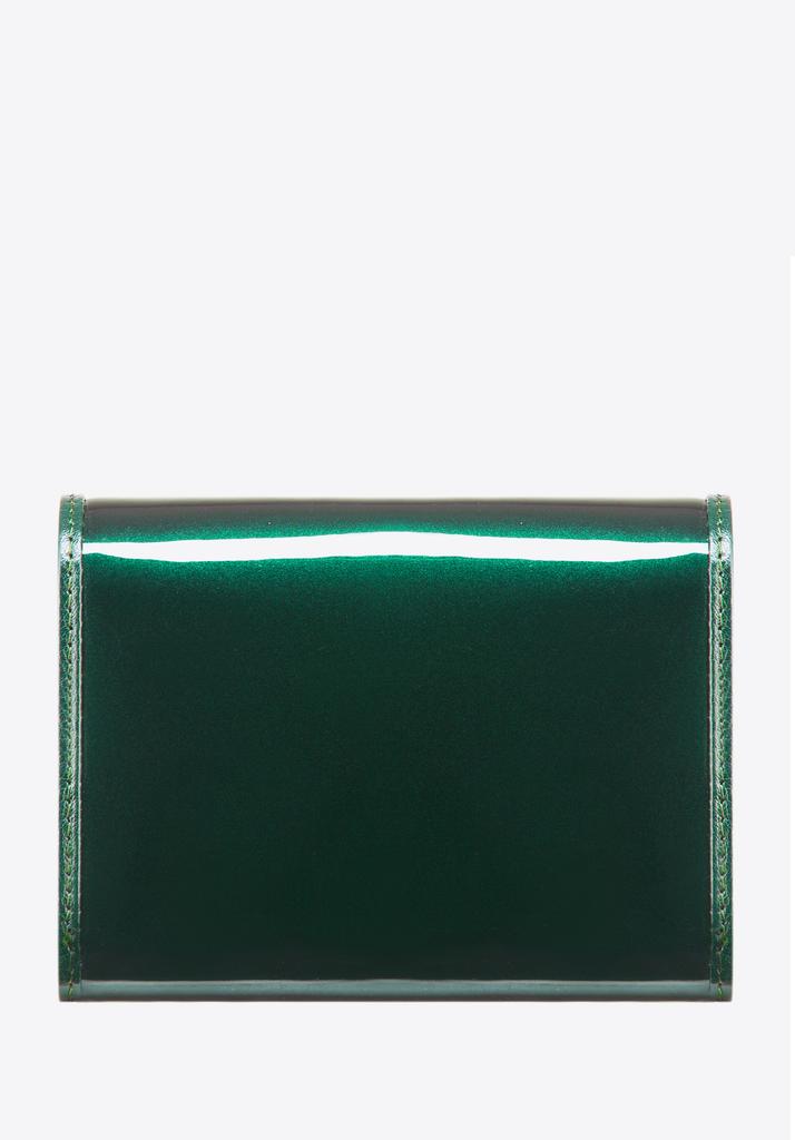 Wittchen Women's Patent Leather Wallet Medium Dark Green Dark Green Patent Leather