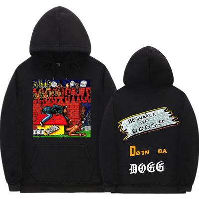 Rappeur Snoop Dogg Sweat à capuche 1933 Méfiez-vous de Dogg Doggystyle Album de musique Sweats à capuche unisexe vintage Hip Hop Pull Streetwear