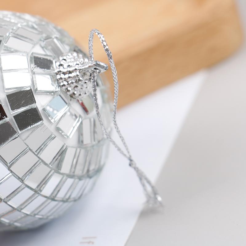 Christmas Ball Ornaments 2-8Cm Mini Disco Mirror Ball Christmas Tree Decoration