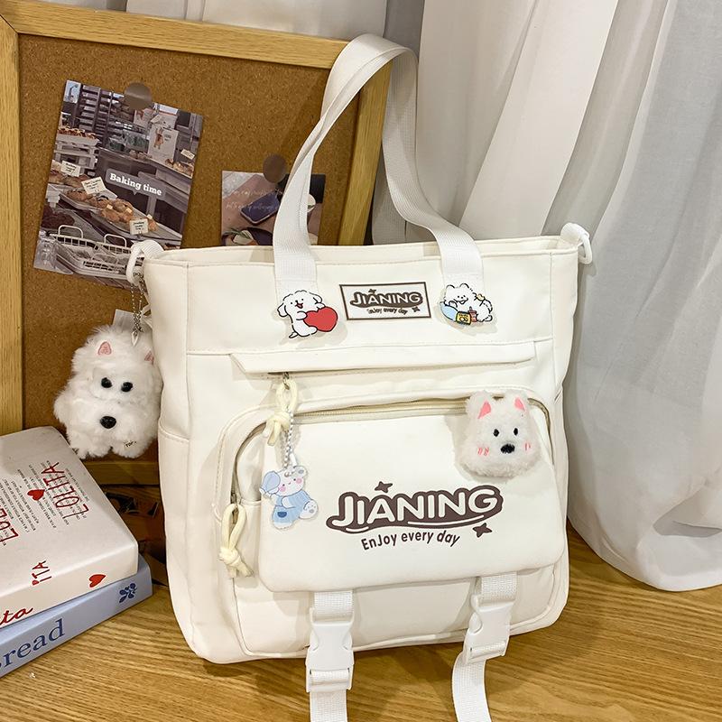 School bag Children's elementary school students Girls Junior high school students High school students Two-piece set Backpack