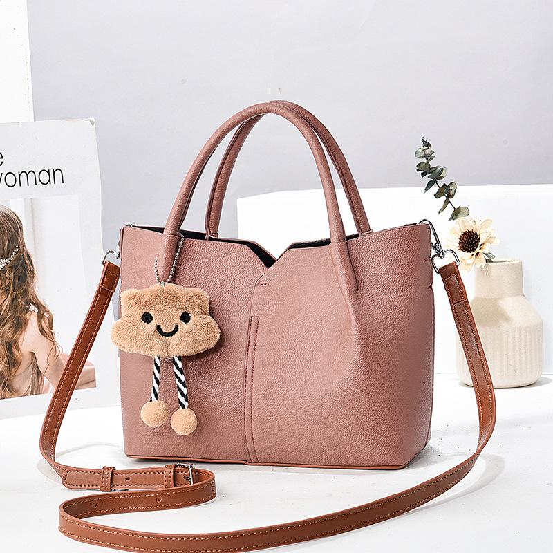 Latest Highvalue Splicing Tote Purse Macaron Modern Shoulder Bag Large Capacity Multipurpose Handbag for Ladies Bag .