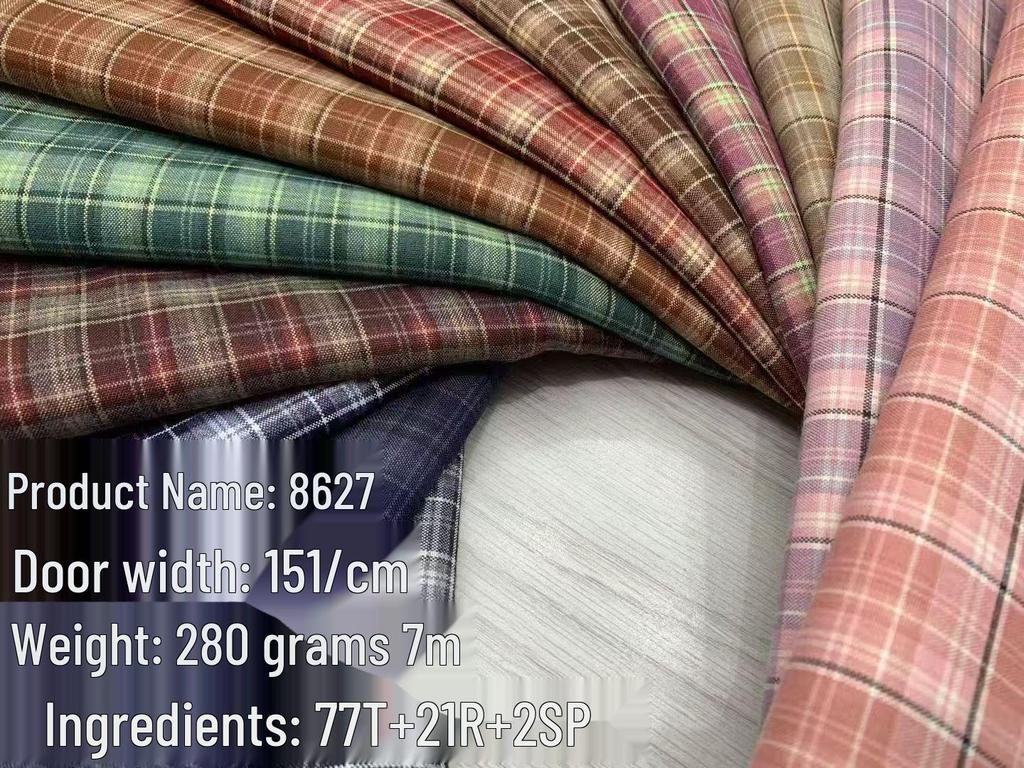 Collezione Tessuti Moda a Quadri Primavera/Estate per Donna e Bambino