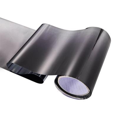 Condinggen Car Top Windshield Heat Insulation Film Gradation Tint Film Sunshade for Driver Driving Black