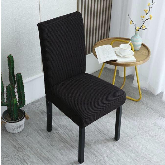 Cover Chair Thick Black Elastic