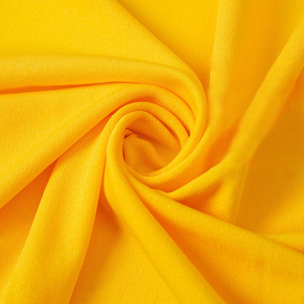Solid Color 4-way Stretch Jersey Fabric 65" Width for DIY Sewing Textile for Sportswear T-Shirt Head Scarf and Home Decoration