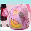 And Cute Stylish Capybara Kids Backpack For Nursery School With Comfortable Straps And Nylon Material