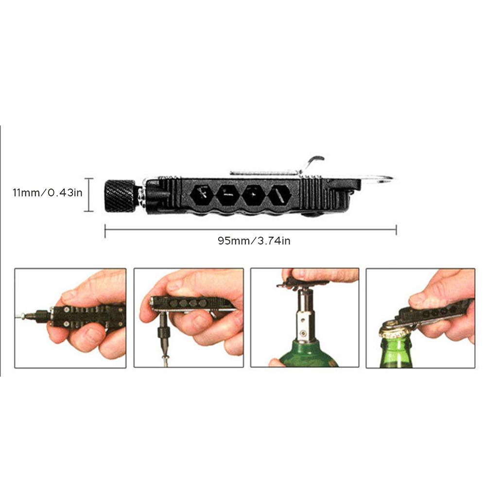 Multi-functional screwdriver, EDC outdoor gadget, mini portable magic screwdriver
