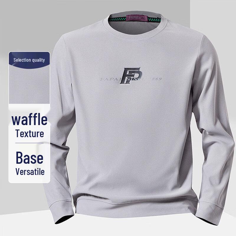 FAPAI.EC Men s Crew Neck Casual Sweatshirt L