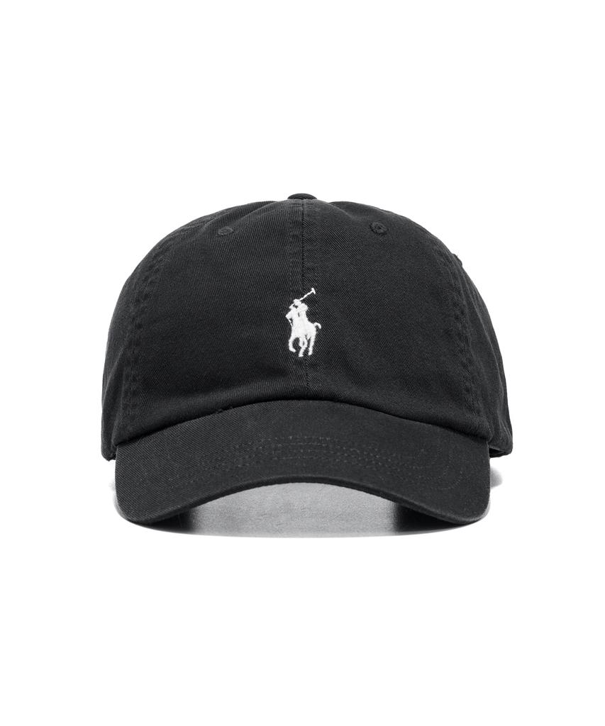 Gorra de Béisbol Chino de Algodón POLO RALPH LAUREN Edición Musinsa - Negro