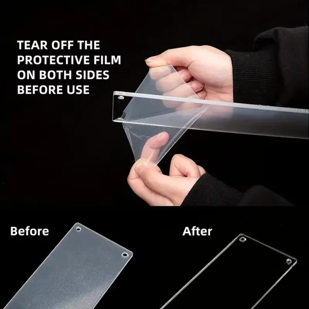 New 3/5/7 Grid Belt Storage Holder Transparent Acrylic Display Case With Dividers Multi-grid Storage Boxes