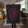AS Roma2 Flannel Blanket, High quality Comfortable for All Seasons, Home Decor, Warmth and Comfort