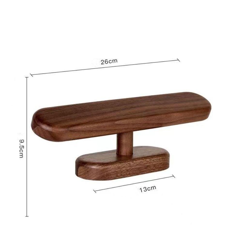 

Ореховый кронштейн для часов Дисплей Держатель для хранения часов Стойка для хранения часов Вешалка Стойка Органайзер small