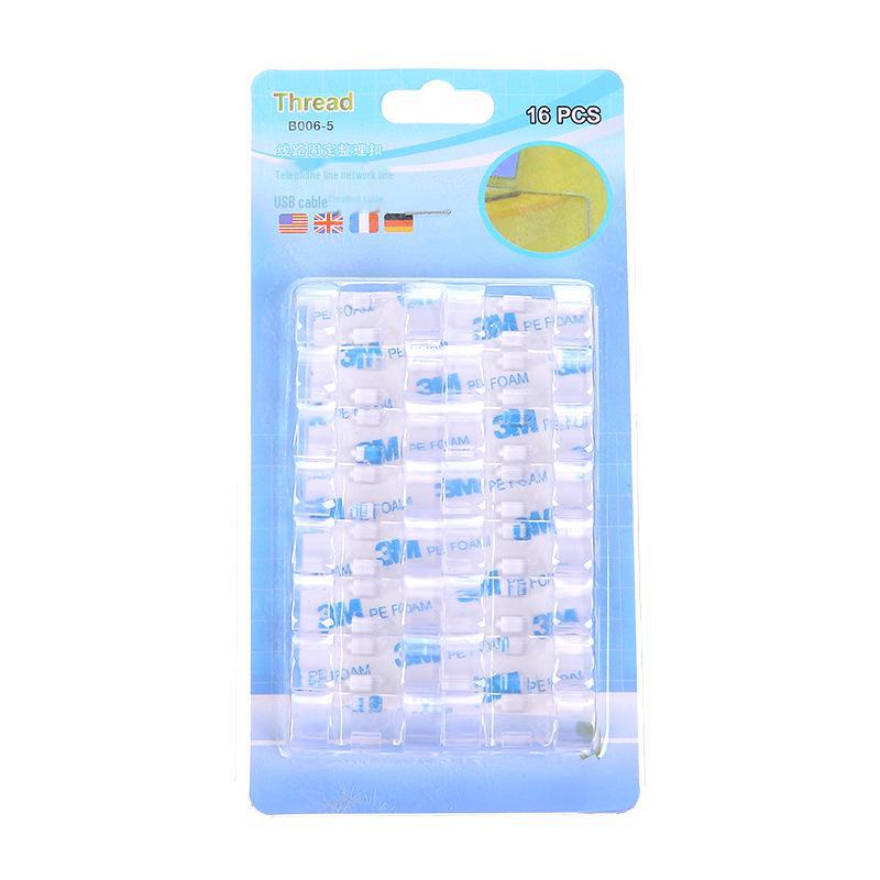 

Самоклеящиеся зажимы для укладки проводов: Большие и маленькие настенные и настольные кабельные органайзеры без отверстий Large прозрачный