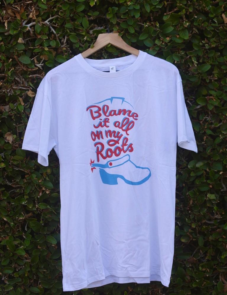 Blame it on my roots Garth Brooks T shirt Unisex T-Shirt XXL