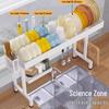 Bieying Kitchen Sink Dish Drying Rack