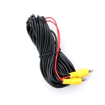 1mdc/6m/8m/10m/15m/20m Car Rear View Camera Video Extension Cable Auto RCA AV Cable Wire Harness