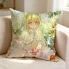 B-BanG Dream M-Mutsumi Wakaba Cute  Pillow Case Square Double-Sided Sofa Cushion Cover Bedroom Bedside Pillow