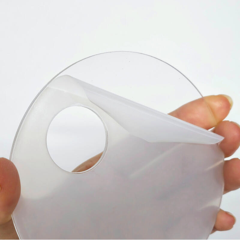 Make-up-Mischpalette Acryl Transparent Rund