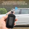 Car Key Fob RFID Smart Key Metal Key Zipper for Remote Key Black [uxcell] 2-Pack Case, Leather, Compatible, Keychain, Holder, Hook, Ring, Bag, Fob,