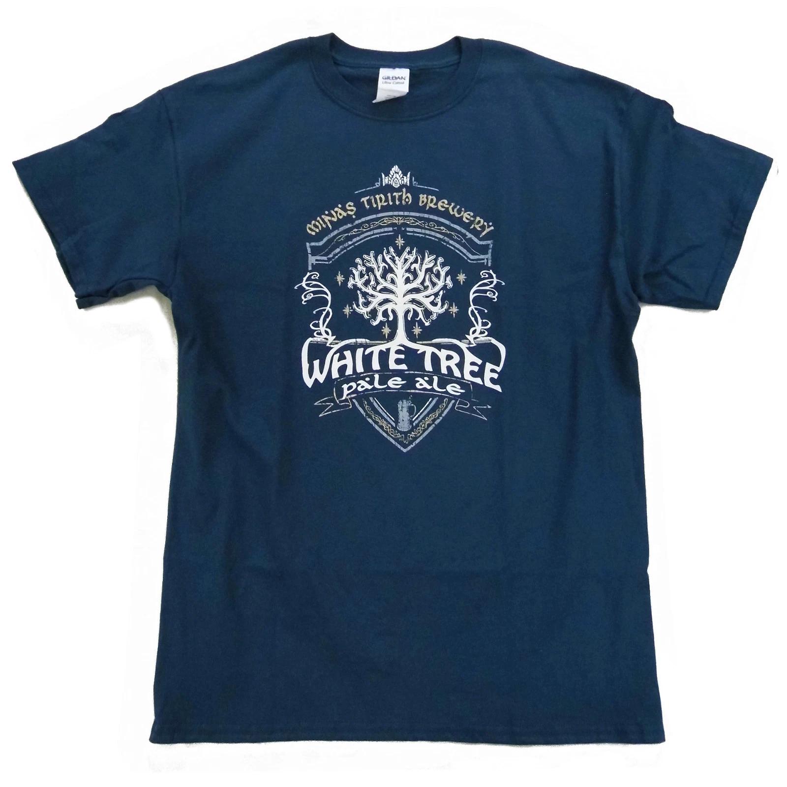 

S - 5XL TOLKIEN Lord of the rings inspired T-Shirt White Tree Pale Ale 3XL