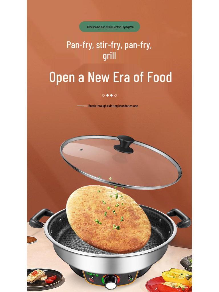 Multifunctional Non-Stick Electric Pancake & Crepe Maker