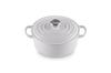 LE CREUSET Cast Iron Enameled Cocotte Ronde Signature 20 Cm Shallot Gas Induction Oven Dishwasher Safe