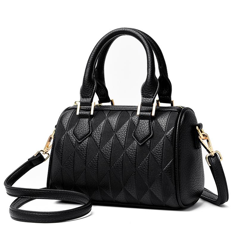 Bags Women's Bag 2025 New Fashion Boston Pillow Bag Trendy Versatile One Shoulder Crossbody Versatile Temperament Handbag