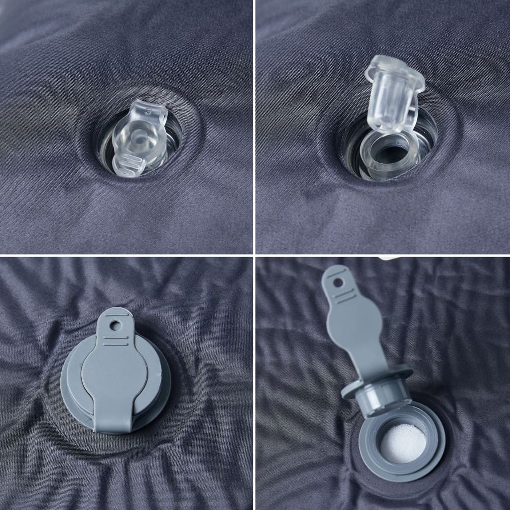 Self Inflating Sleeping Mat with Pillow Gray