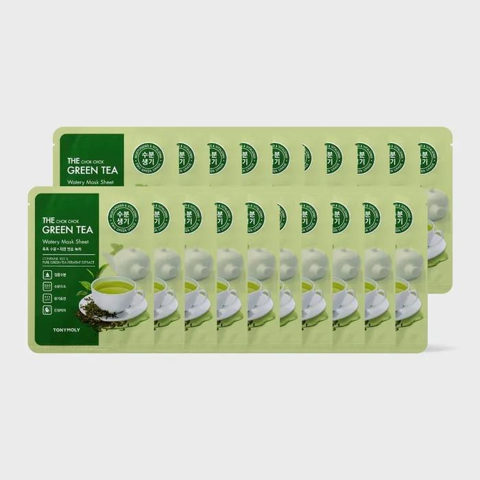 (10+10) More moist green tea moisture mask sheet 20g