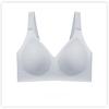 Seamless Bra Women's Thin Underwear Gathering and Tapering Breasts Anti-sagging Bra Breathable Large-sized Bra Without Underwire