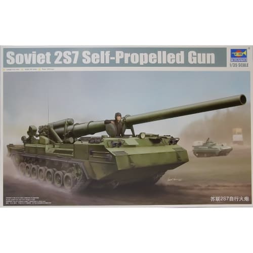 Trumpeter 1/35 2S7 Pion 203mm Self-Propelled Cannon Plastic Model