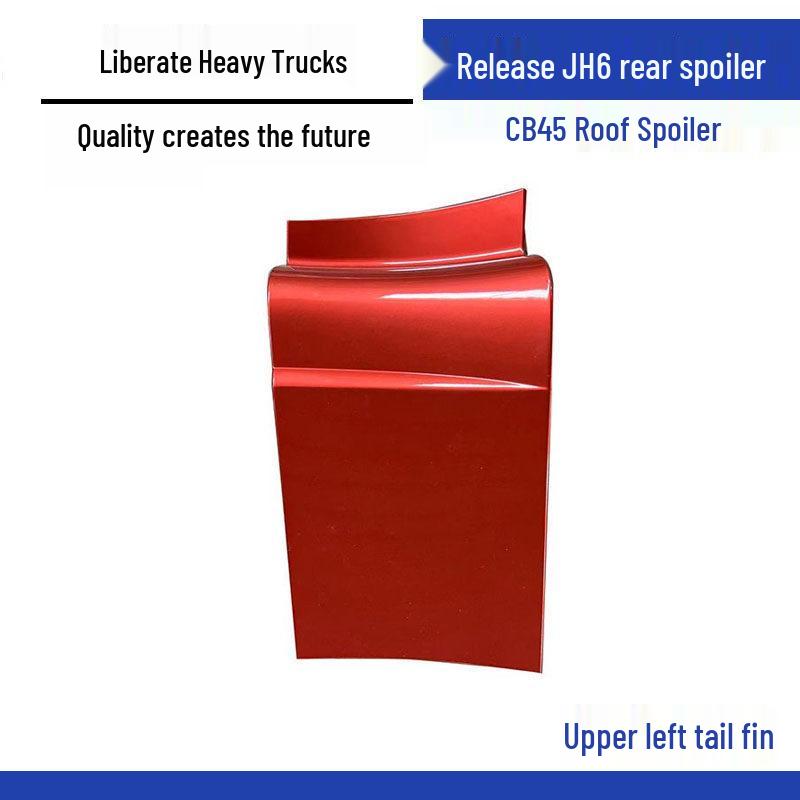 Jiefang JH6 Rear Spoiler with CB45 Deflector for Roof Cab Standard