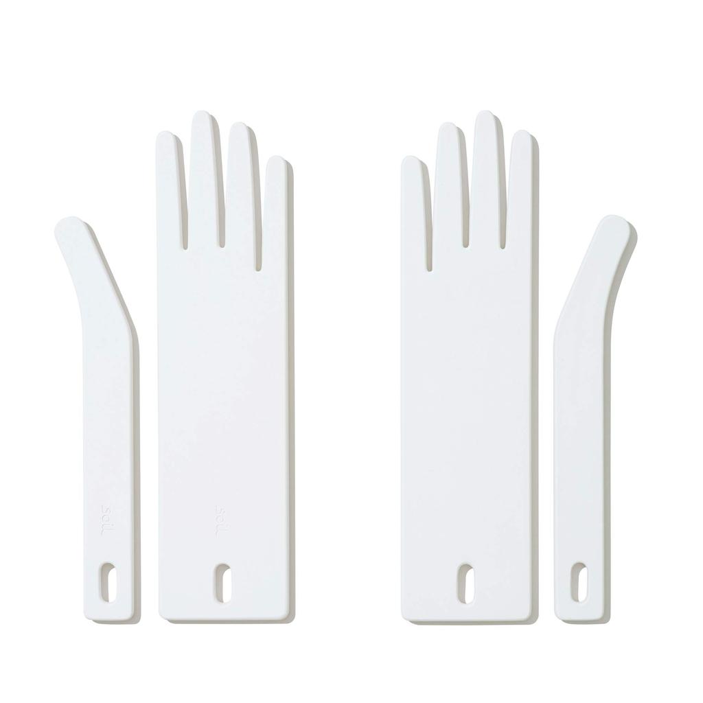 soil soil Drying Board for x 8 x 1 K392 Gloves, White, Approx. 31.3 cm,