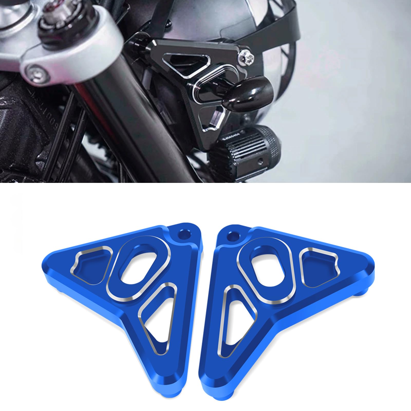 

FOR MONKEY Motorcycle Accessories Headlight Bracket Turn Signal Bracket Lamp Holder for 125 2024 синій