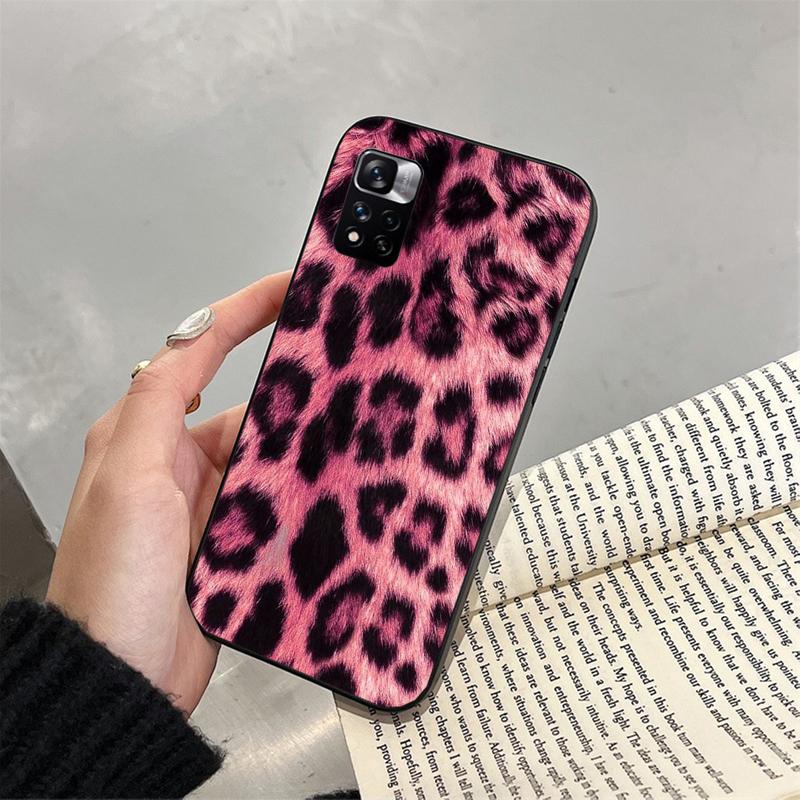 Phone Case For Xiaomi Poco C71 15T 14T Pro Redmi Note 15 14 14 13 Pro Redmi A5 15C 13C Animal Leopard Print