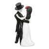 Skelett Hochzeitsfiguren Tag der Toten Tanzendes Skelettpaar Halloween Romantische Hochzeit
