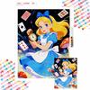 Themed Diamond Painting Kit Alice Wonderland Handmade Diy Home Decoration for Beginners and Craft Lovers