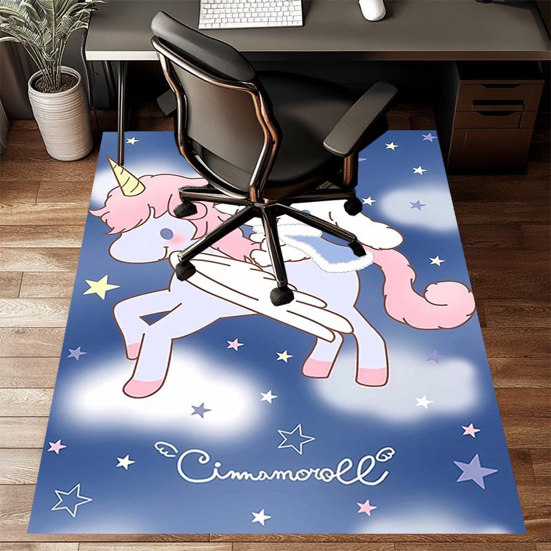 1pc Sanrio Cinnamoroll3 Design Printed Area Rug Carpet for Bedroom Living Room Home Decor Rugs Mat Non Slip Mat Rug for Bedside