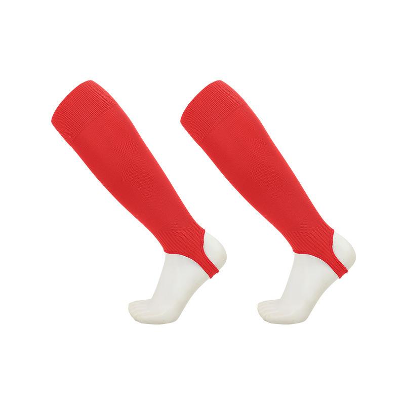 

Summer Long Tube Stepping Heel Pressure Football Socks Cover Leg Guard Board Socks Board Cover Anti-Friction Compression High Tube Calf Socks Adultsizeonesizeall красный
