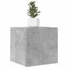 Wall Mounted TV Cabinet Concrete Grey 30.5 X 30 X 30 Cm