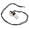 Loud Metal Whistle Soccer With Rope Professional Referee Sport Whistle Smooth Wear Resistant Stainless Steel Whistles Rugby