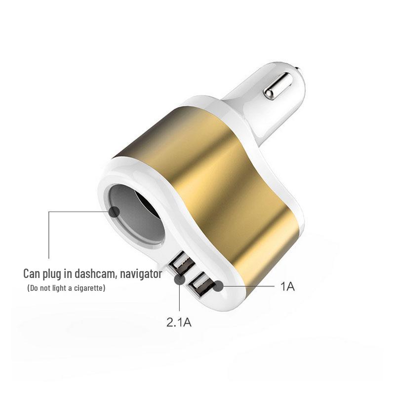 

Разветвитель прикуривателя с двойным USB-быстрым зарядным устройством