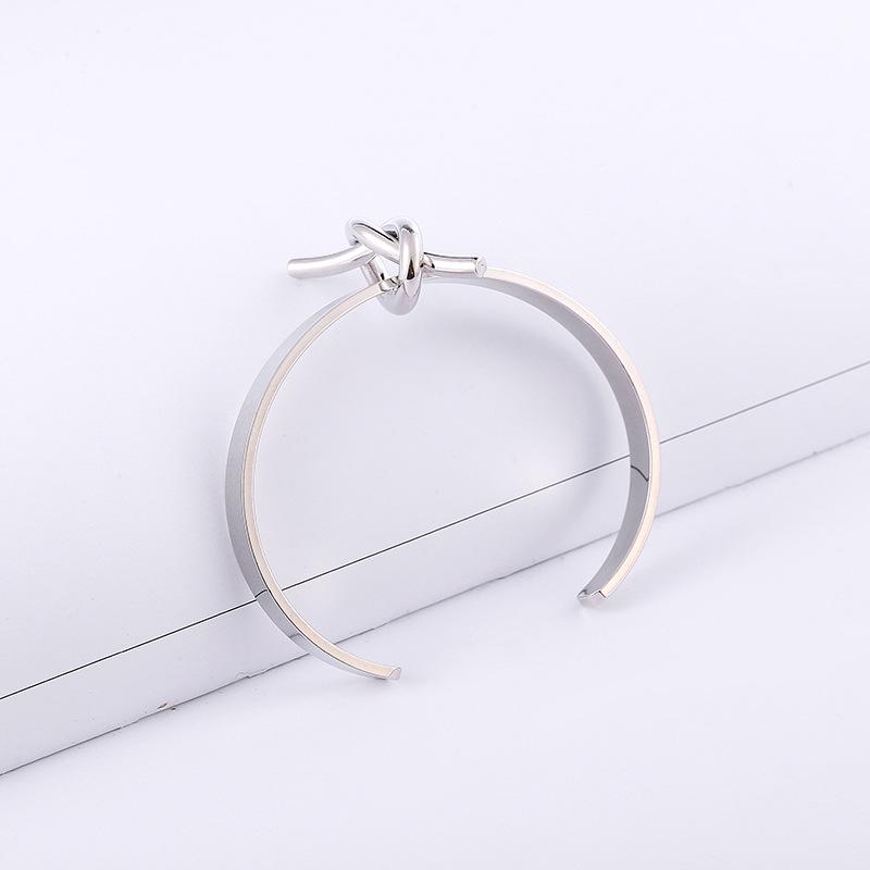 Fashionable Gold/Silver/Copper Open Bangle Bracelet with Classic Stylish Embellishments
