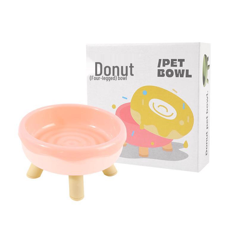 Antypoślizgowa miska dla zwierząt w kształcie pączka dla kotów i psów