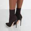 Damskor Stretch Boots Sexiga Stövelstrumpor Högklackade Mode Skor för Kvinnor Vår Höst Designade Ankelboots Dameskor Zapatos