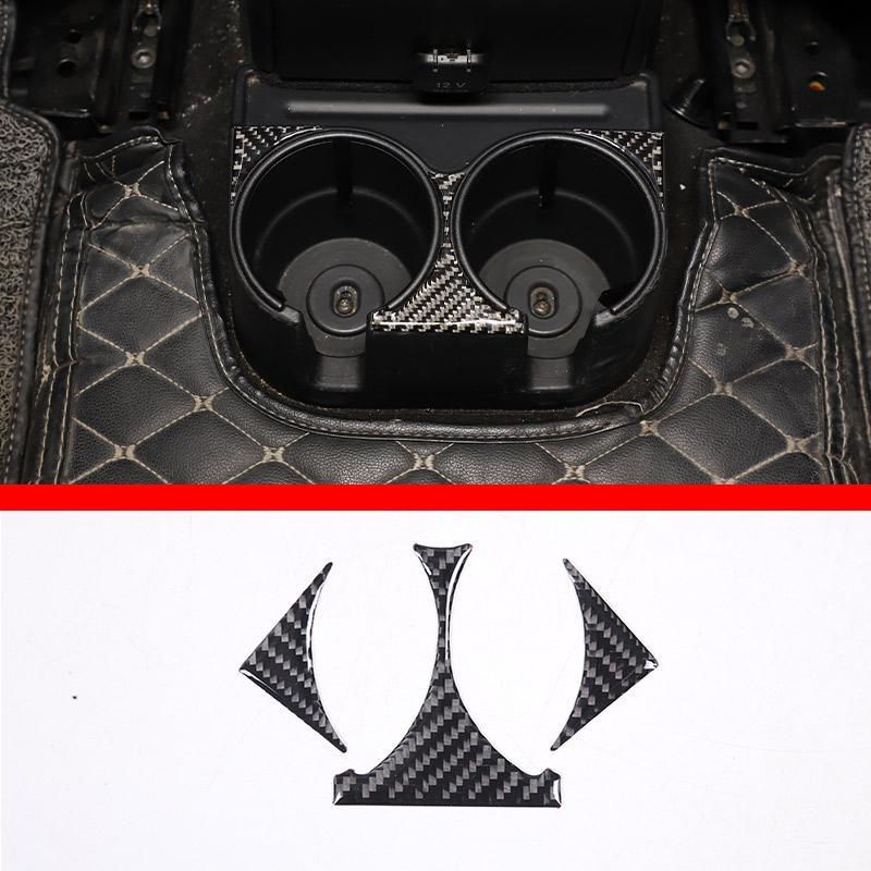 Soft carbon For Mercedes Benz G class W463 2013-18 Car Air Outlet Door Handle Trim sticker Inner & Outer Decoration Accessories